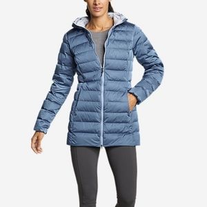 Eddie Bauer CirrusLite 2.0 Down Parka- dusty blue